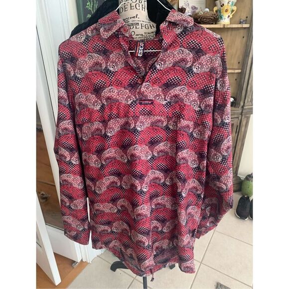 Willie ESCO Pullover Adult Hawaiian Skate Thin Vtg - Picture 1 of 12